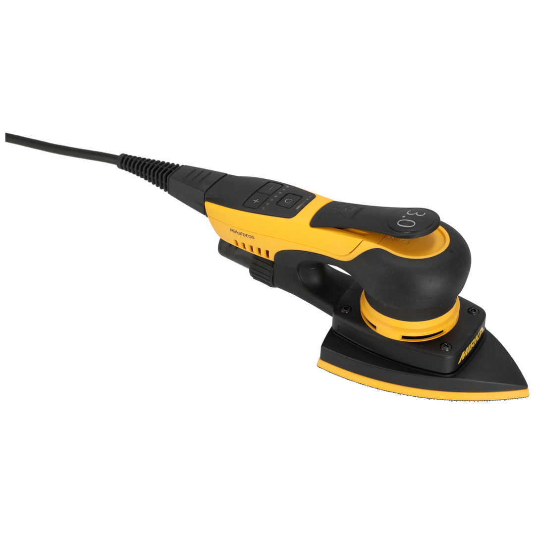 Mirka® DEOS II 663 EU Delta 100 mm x 152 mm x 152 mm, órbita 3.0 mm