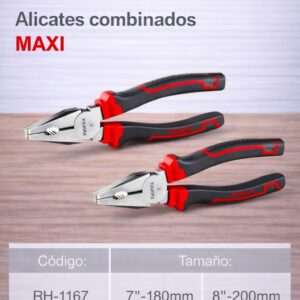 Alicate universal Ronix RH-1167 MAXI 7 pulgadas