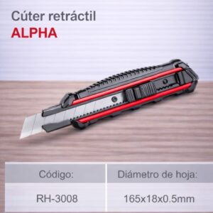 Cúter Ronix RH-3008 Alpha 18 mm